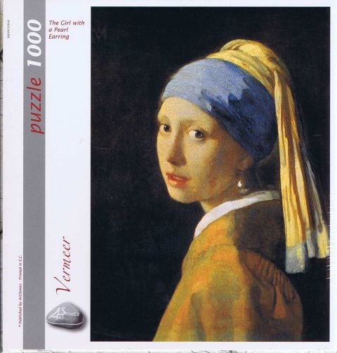 The girl with a Pearl Earring - 1000 brikker (1)
